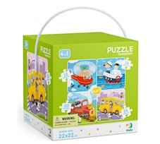Dodo - Puzzle 4w1 Transport 300132