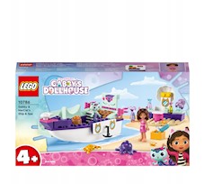 Lego Gabby's Dollhouse Statek i spa Gabi i Syrenkotki 10786
