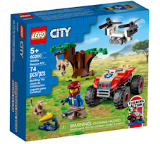 Lego City Quad ratowników dzikich zwierząt 60300