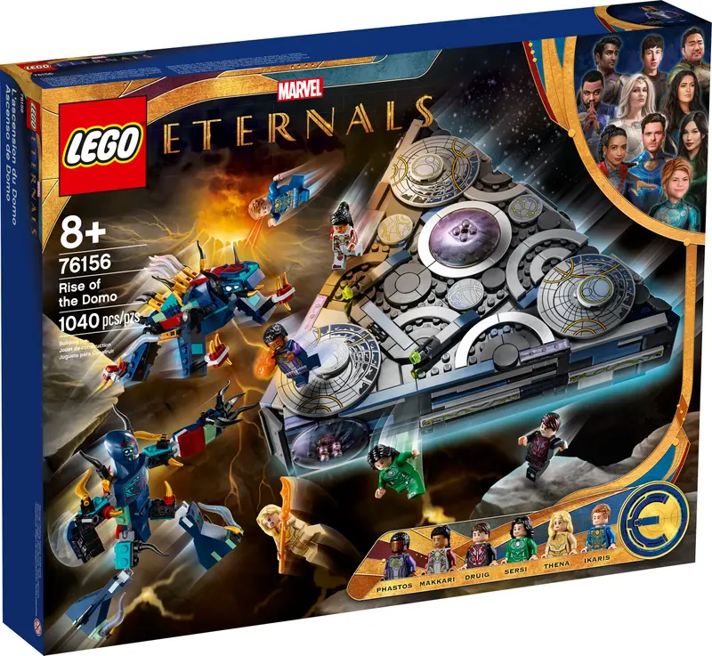 Lego Marvel Eternals Domo Powstaje 76156