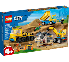 Lego City Ciężarówki i dźwig z kulą 60391
