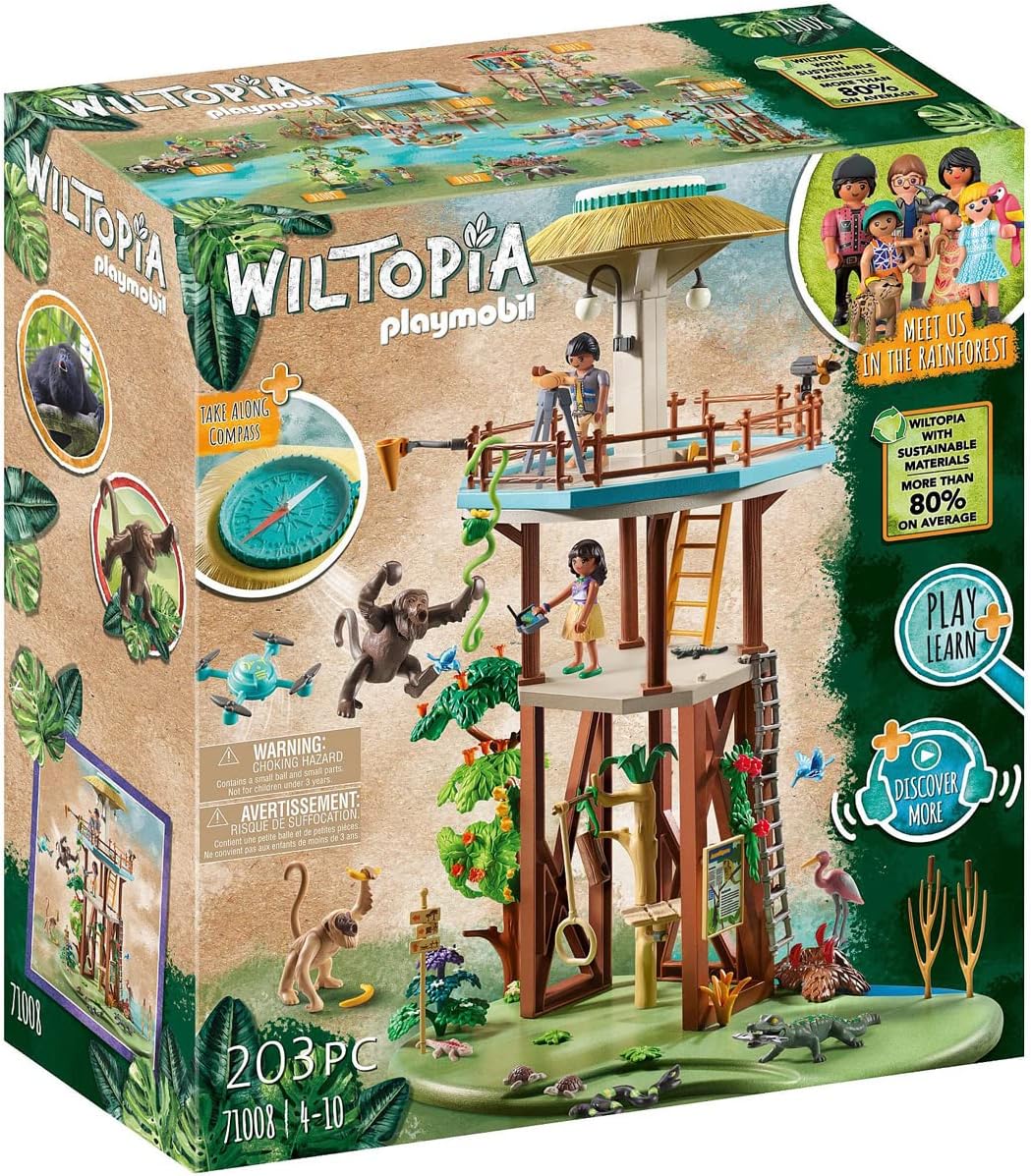 Playmobil Wiltopia Wieża Badawcza z Kompasem 71008