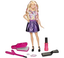 Mattel Barbie Zrób to sama: fale i loki DWK49