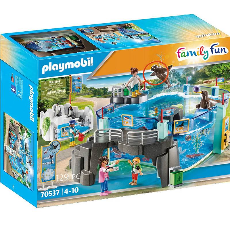 Playmobil Family Fun Oceanarium 70537 uszkodzone opakowanie