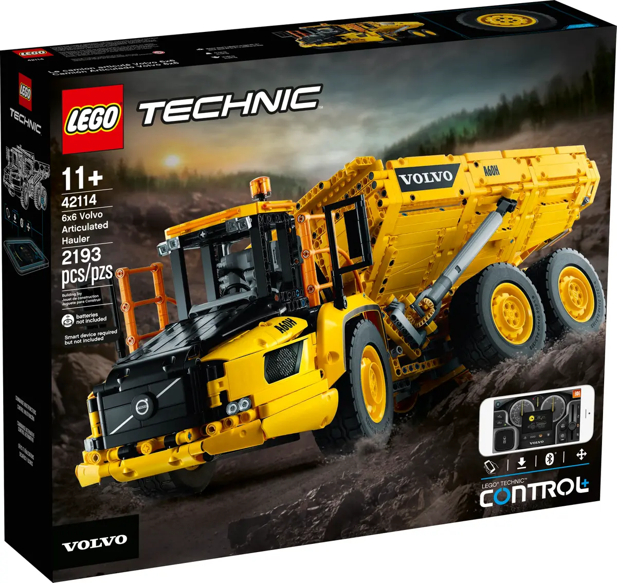 LEGO Technic Wozidło Przegubowe Volvo 42114