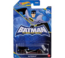 Hot Wheels Samochodzik Auto Batman Batmobile czarny połysk HLK61