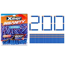 X-Shot Insanity Strzałki Air Pocket Technology 200 szt. 36624