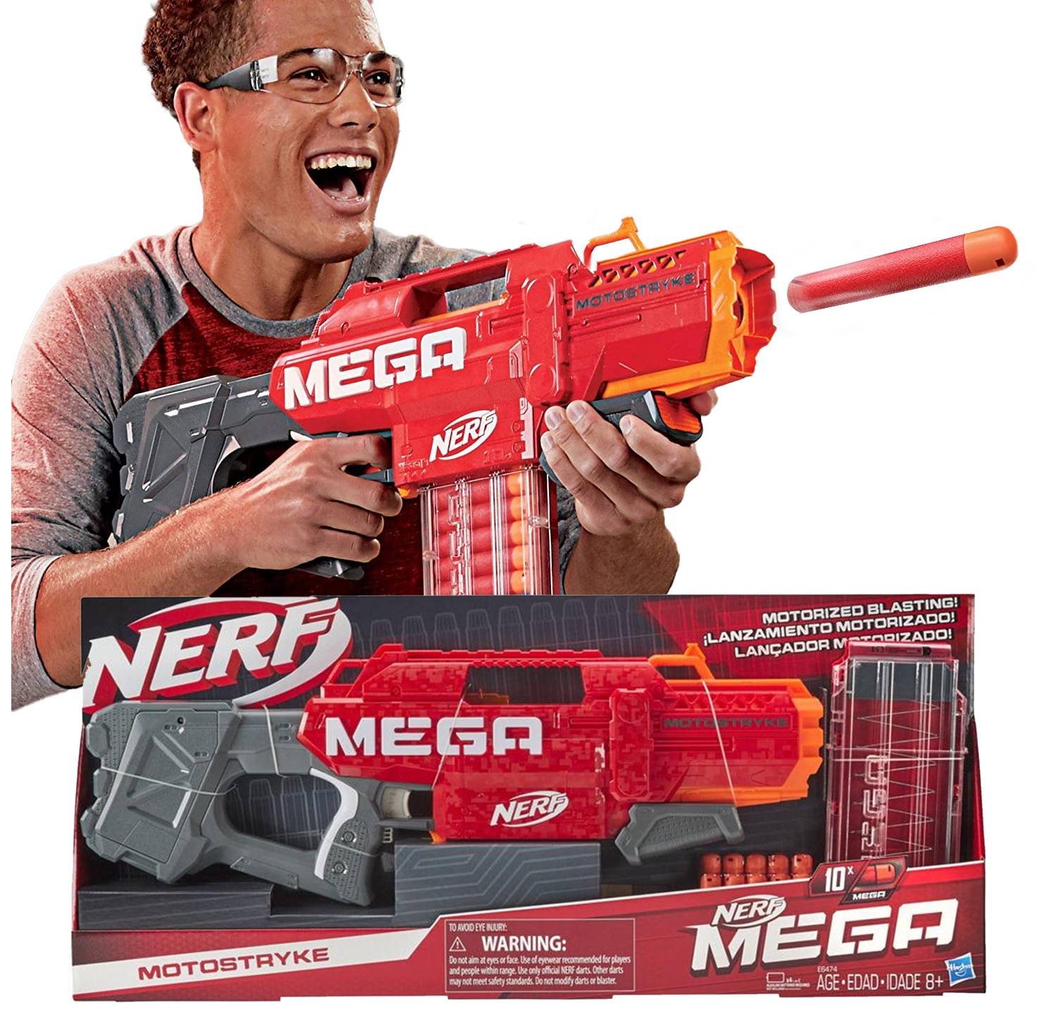 Nerf N-Strike Mega Motostryke E6474