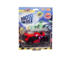 Epee Moto-Race Kraksa na maxa motorek z napędem czerwony EP04112