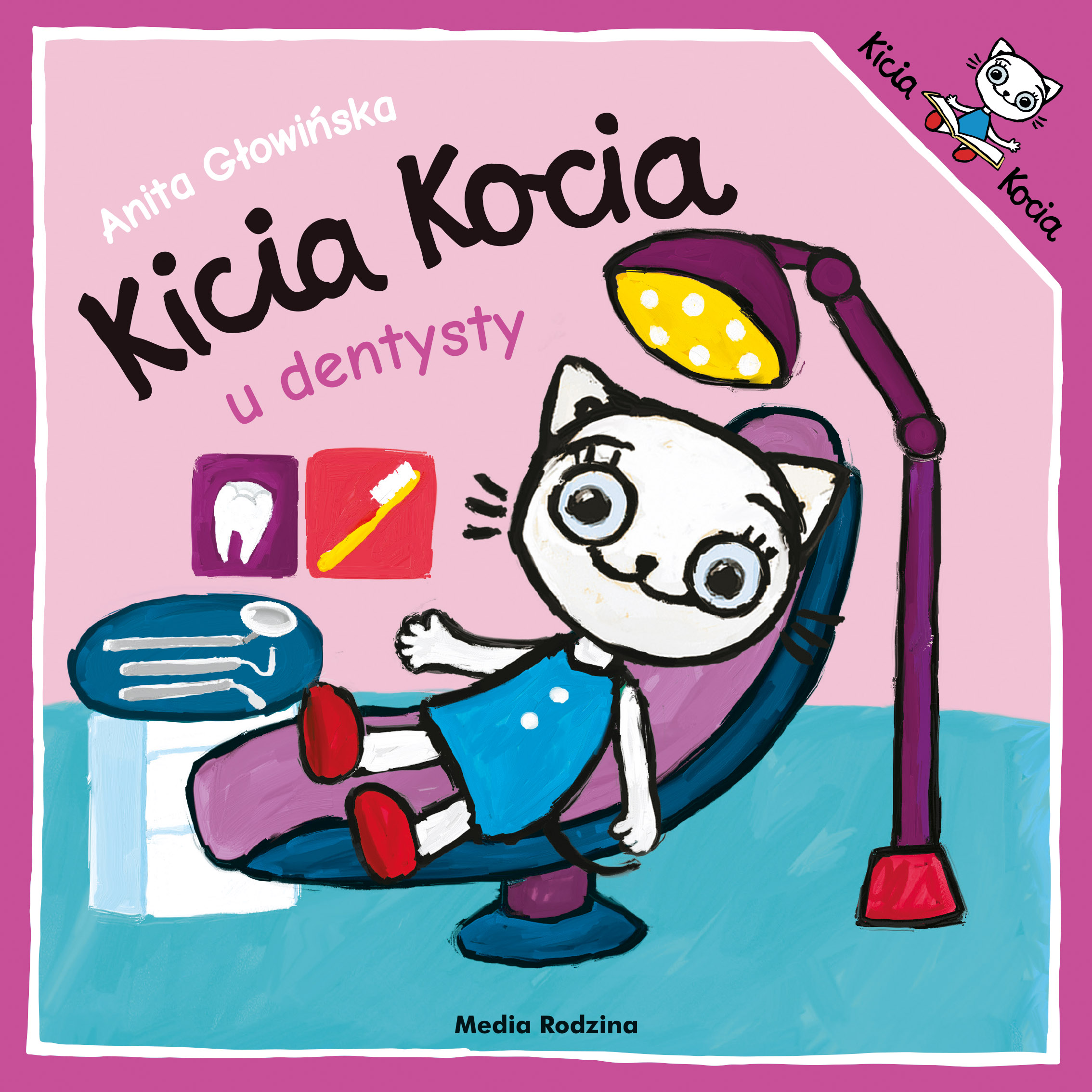 Książeczka Kicia Kocia "u dentysty" 650860