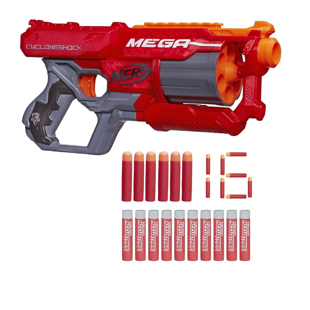 Nerf N-Strike Elite Mega CycloneShock A9353 + 16 strzałek MEGA