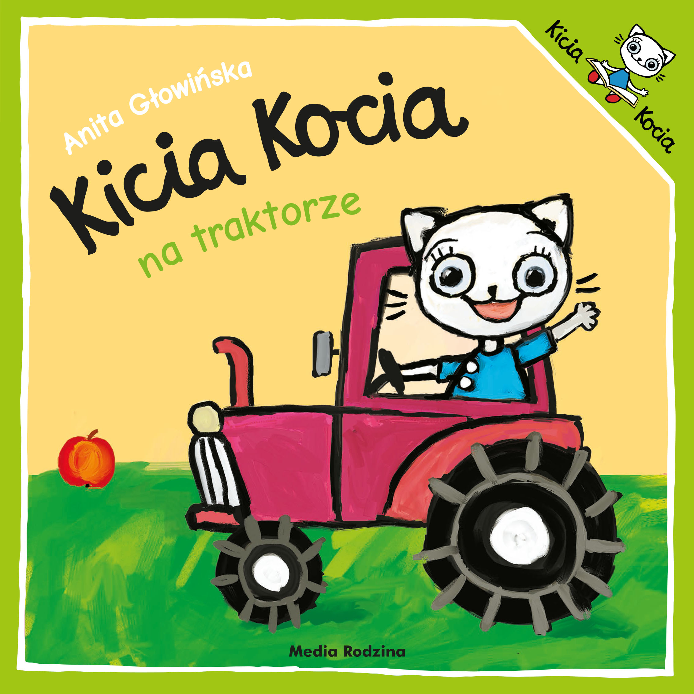 Książeczka Kicia Kocia "na traktorze" 650808