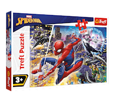 Trefl Puzzle 24 Maxi Nieustraszony Spider-Man 14289