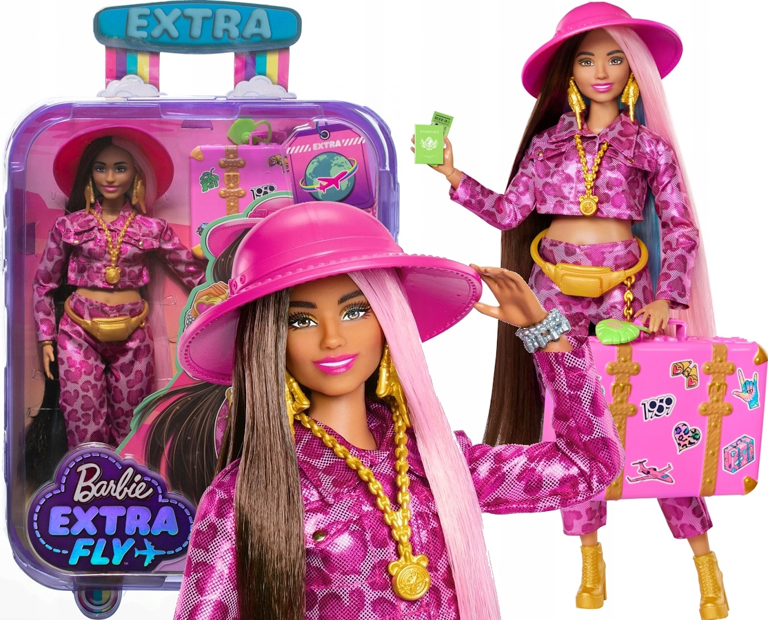 Barbie Extra Fly Lalka Safari HPT48