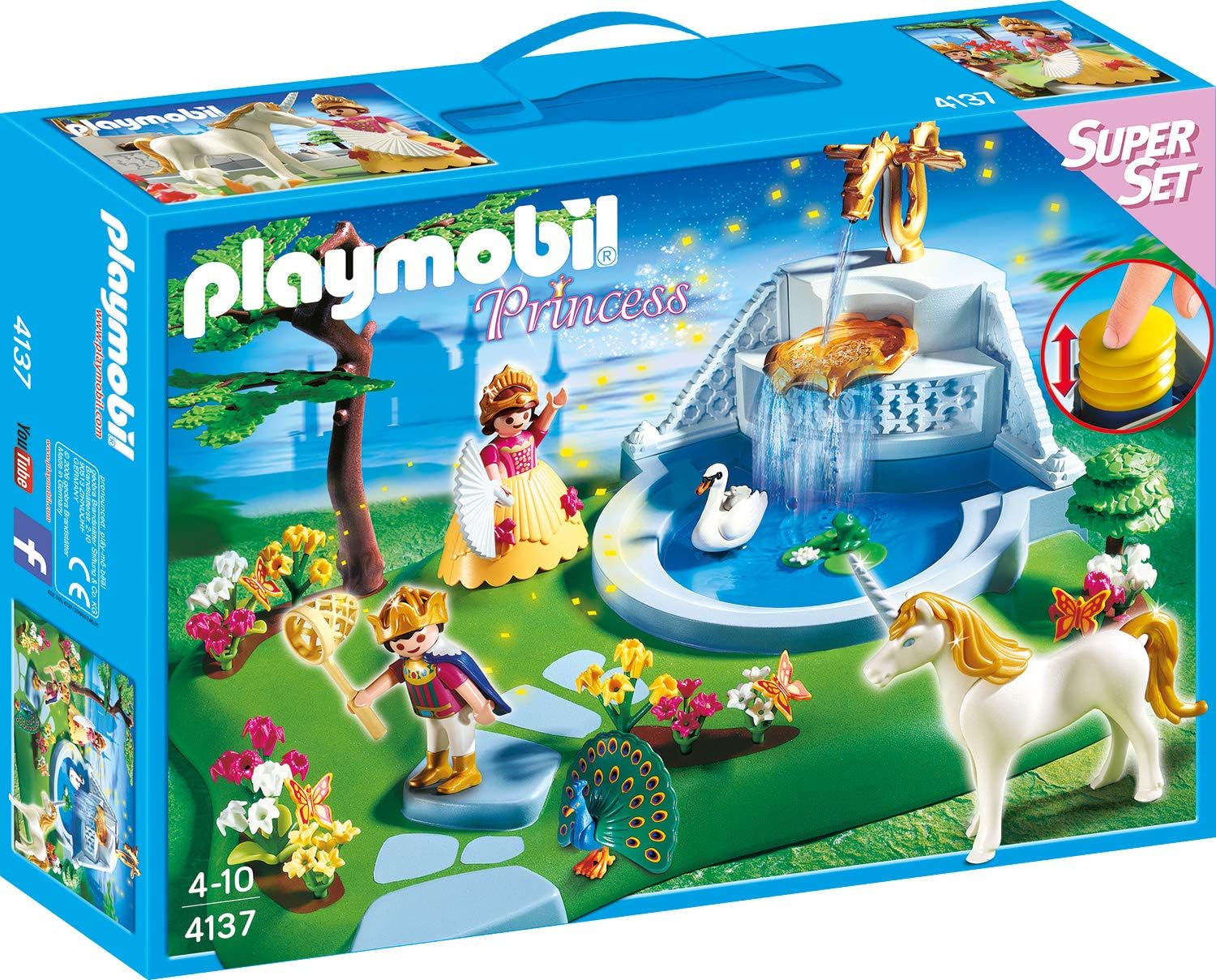 Playmobil Princess Bajkowy Ogród Królewski 4137