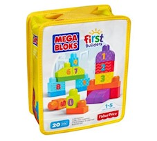 Mega Bloks Zestaw klocków Liczymy 1-2-3 DLH85