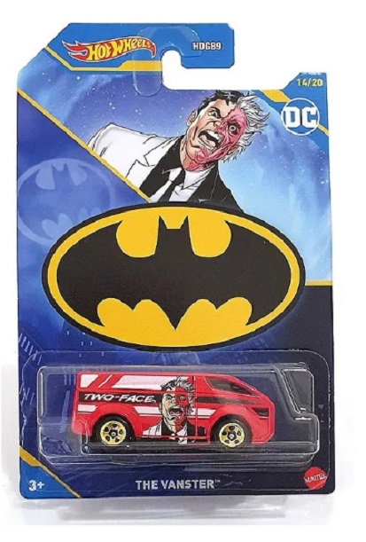 Hot Wheels Samochodzik Auto Batman The Vanster Two-Face HLK64