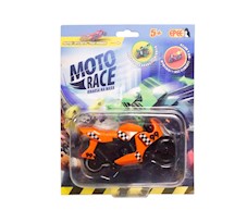 Epee Moto-Race Kraksa na maxa motorek z napędem pomarańczowy EP04112