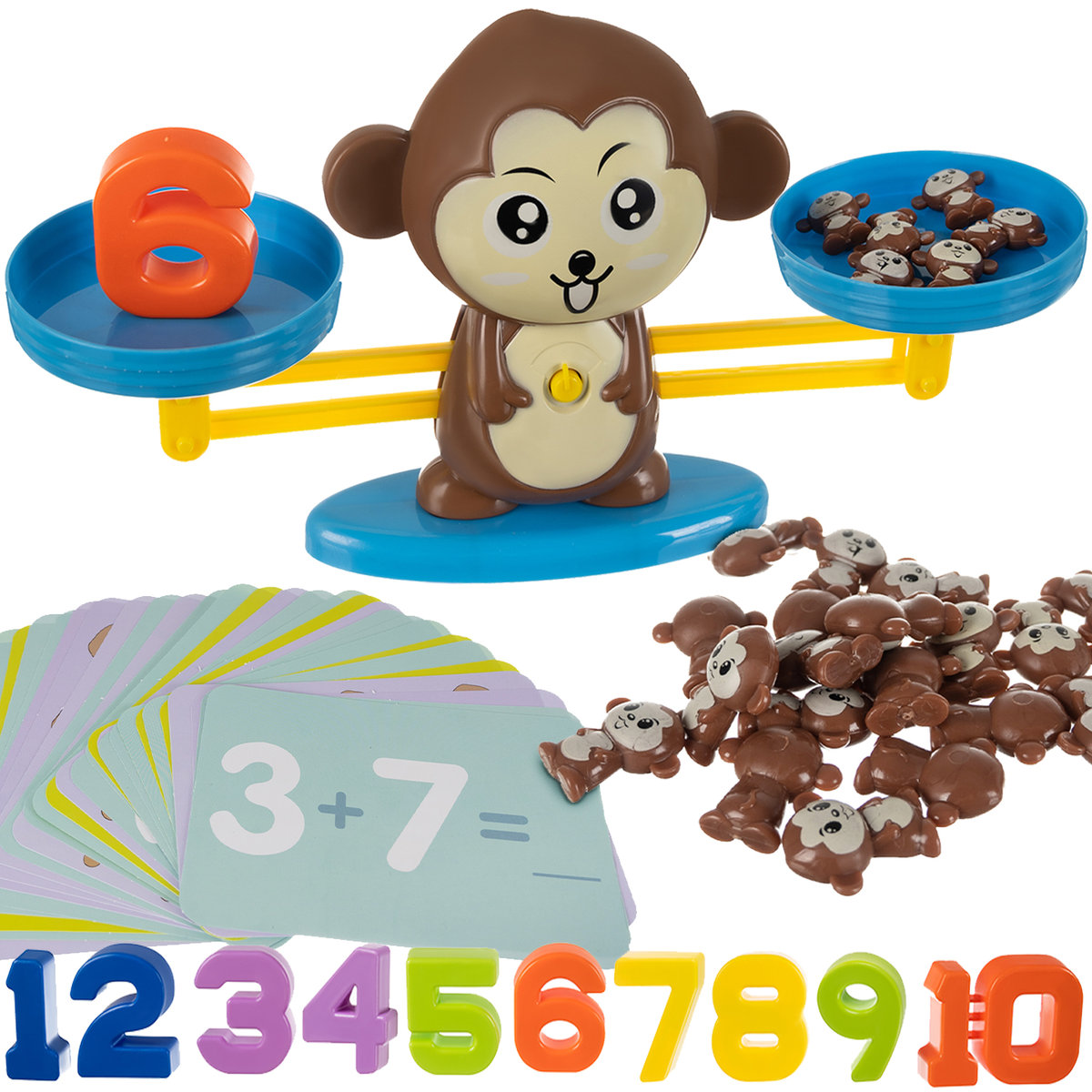 Gra edukacyjna małpka waga 939523