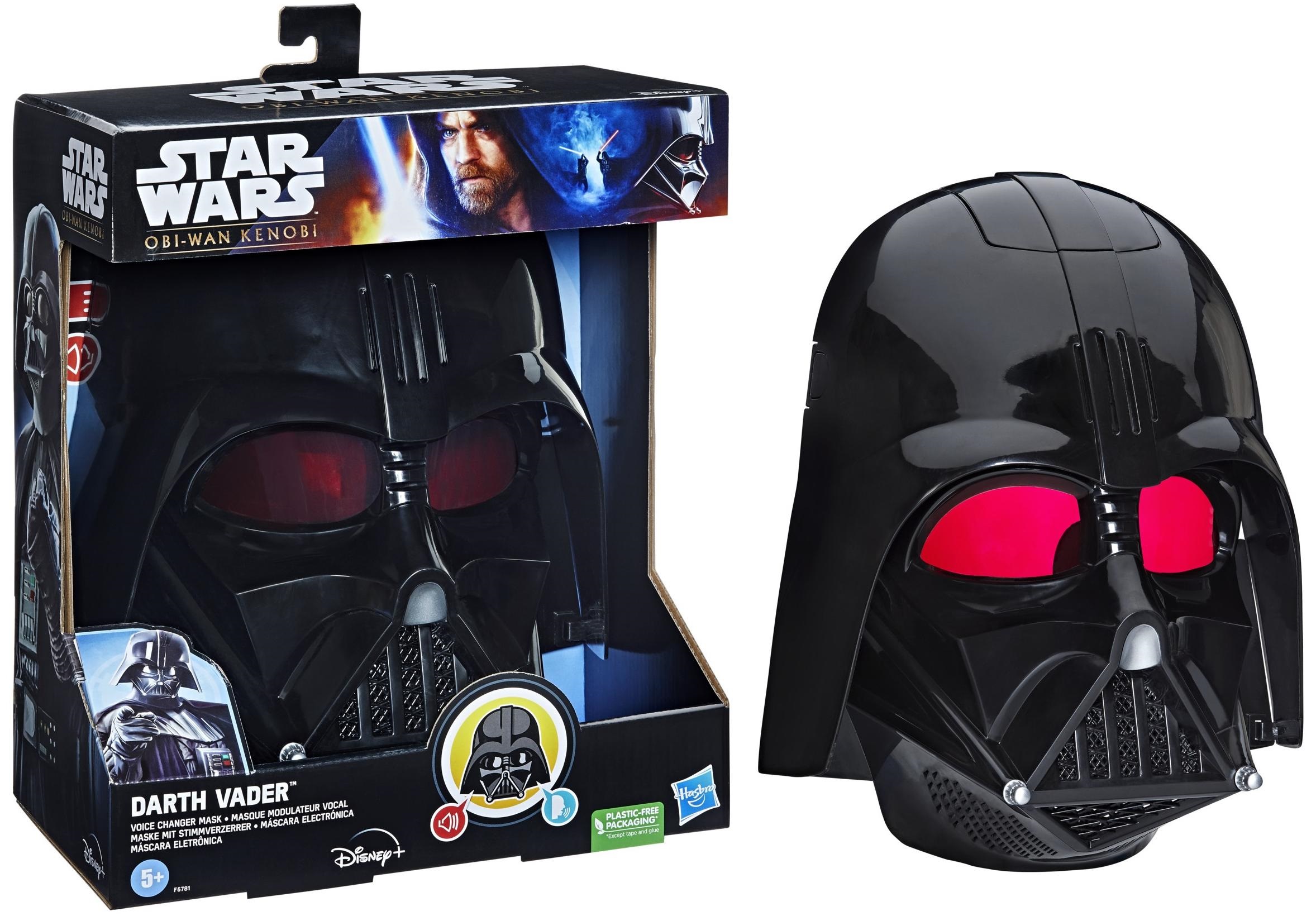 Hasbro Star Wars Iteraktywna Maska Darth Vader zmienia głos F5781 