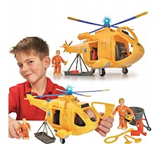 Strażak Sam Helikopter Wallaby II z figurką 00771