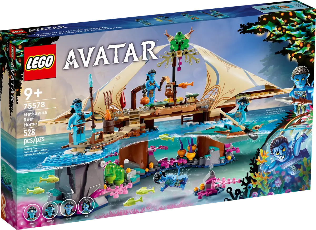 LEGO Avatar Dom na Rafie Klanu Metkayina 75578