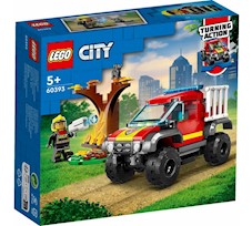 LEGO City Wóz strażacki 4x4 - misja ratunkowa 60393