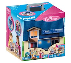 Playmobil przenośny domek dla lalek z wyposażeniem 70985