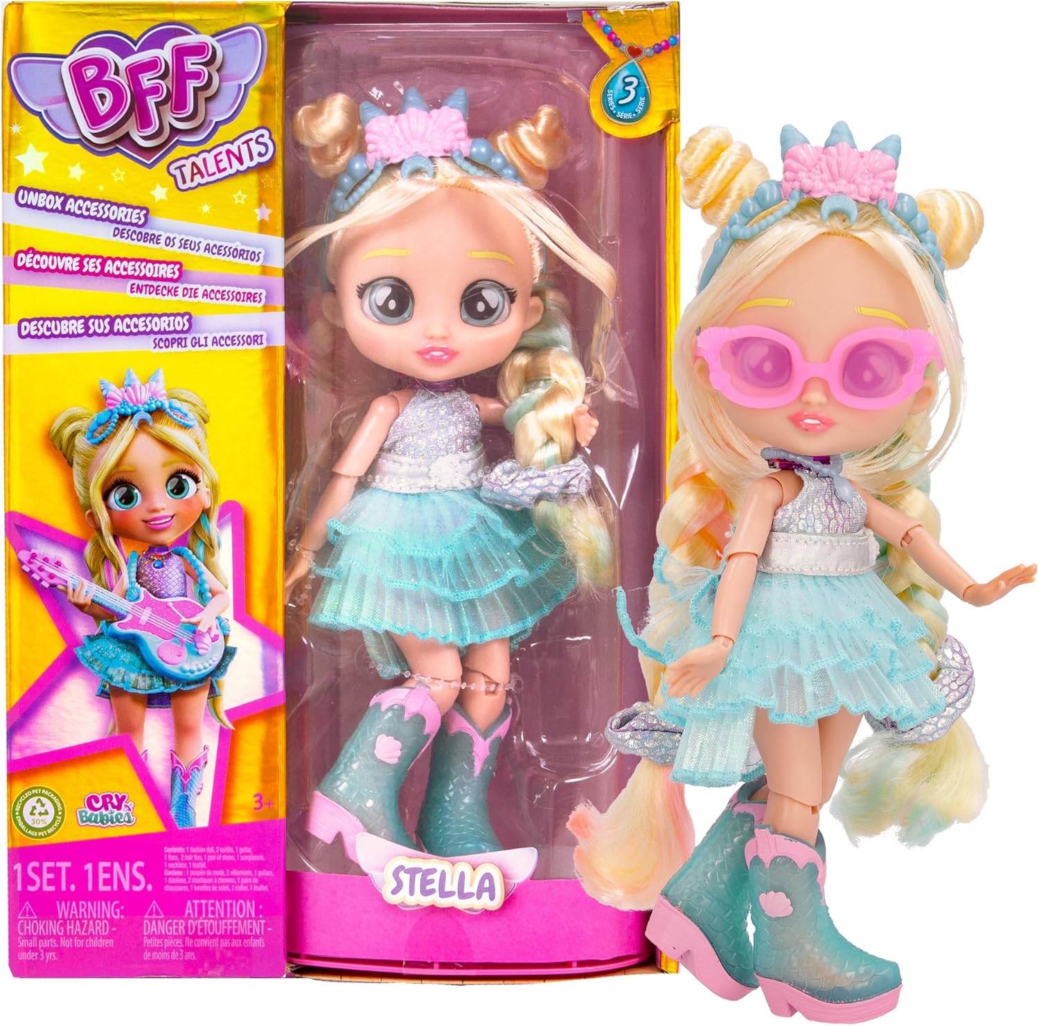 Cry Babies Lalka BFF Talents Stella 913127