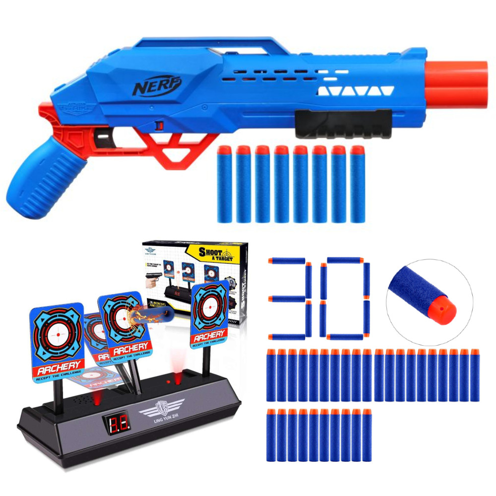 Nerf Alpha Strike Big Cat DB-2 F2463 + 30 strzałek + tarcza