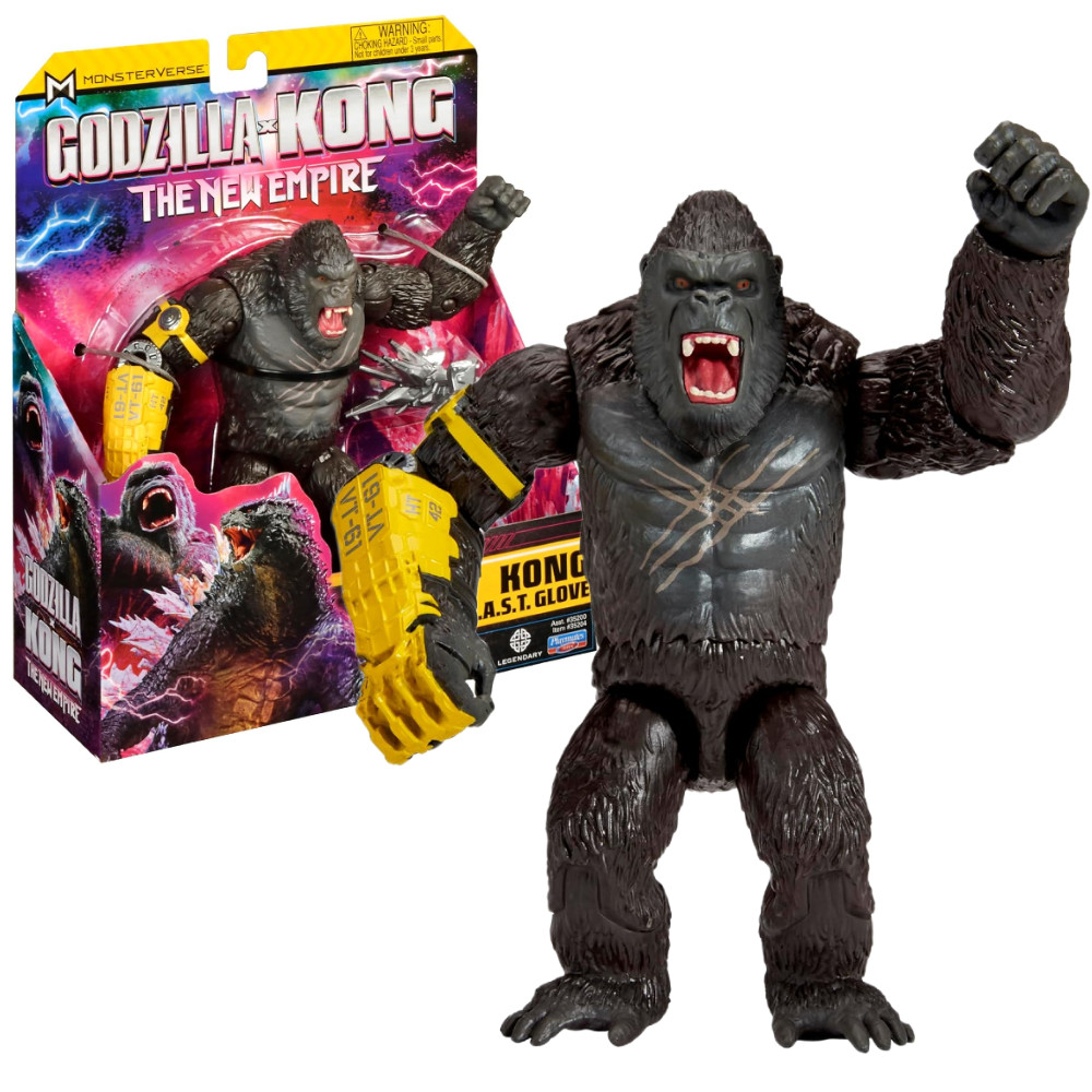 Godzilla x Kong The New Empire Figurka Kong z Rękawicą B.E.A.S.T. 303300