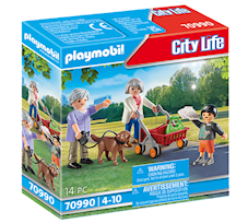 Playmobil City Life Dziadkowie z wnuczkiem 70990