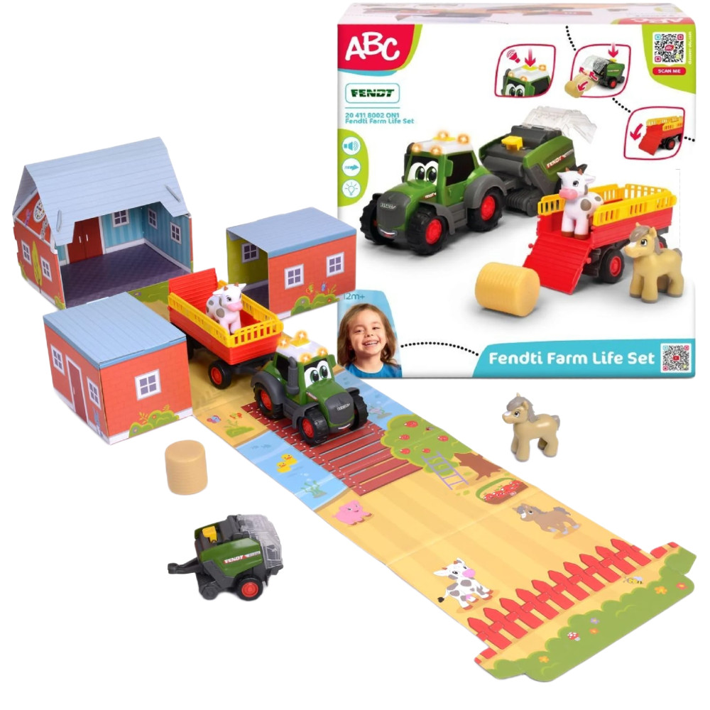 ABC Fendt Zestaw Małego Farmera Traktor 20411