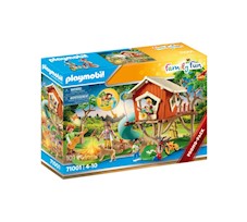 Playmobil Family Fun Domek na drzewie ze zjeżdżalnią 71001