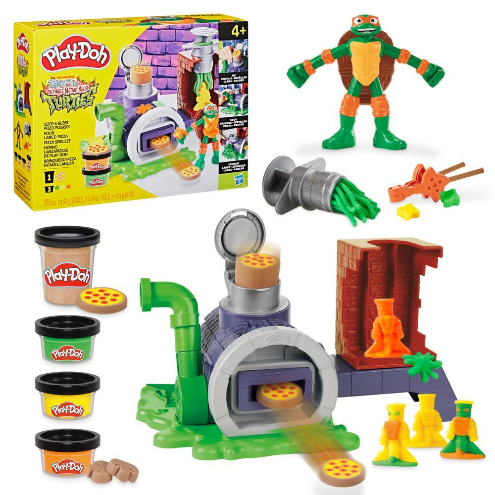 Play-Doh Ciastolina Wojownicze Żółwie Ninja Zestaw Pizza G1829