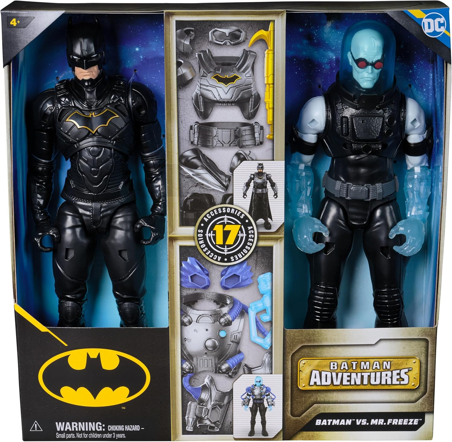 DC Batman Adventures Zestaw Figurek Batman vs Mr. Freeze 6070243