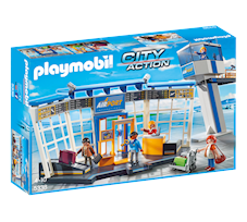 Playmobil Lotnisko z wieżą kontrolną 5338