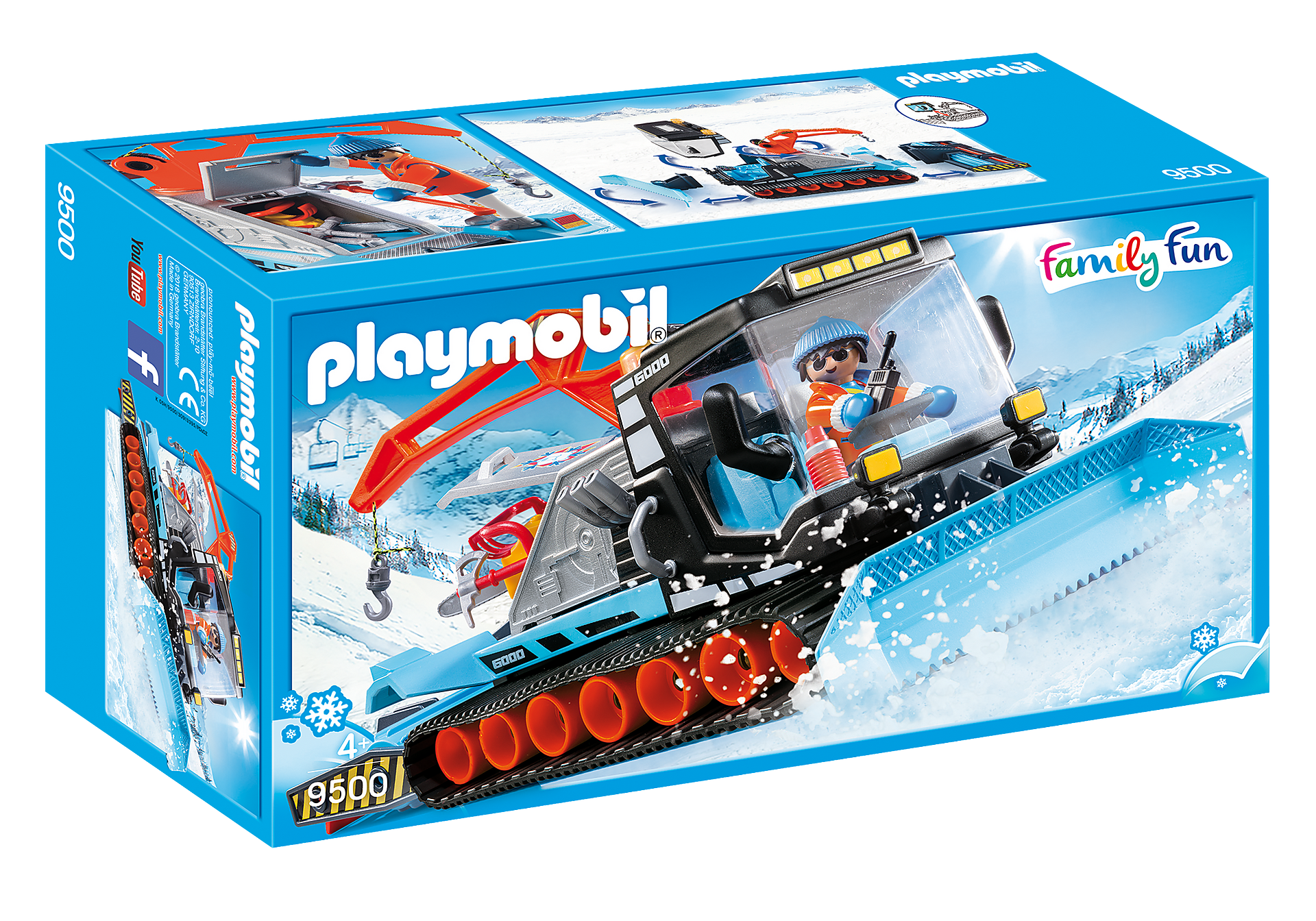 Playmobil Family Fun Ratrak 9500