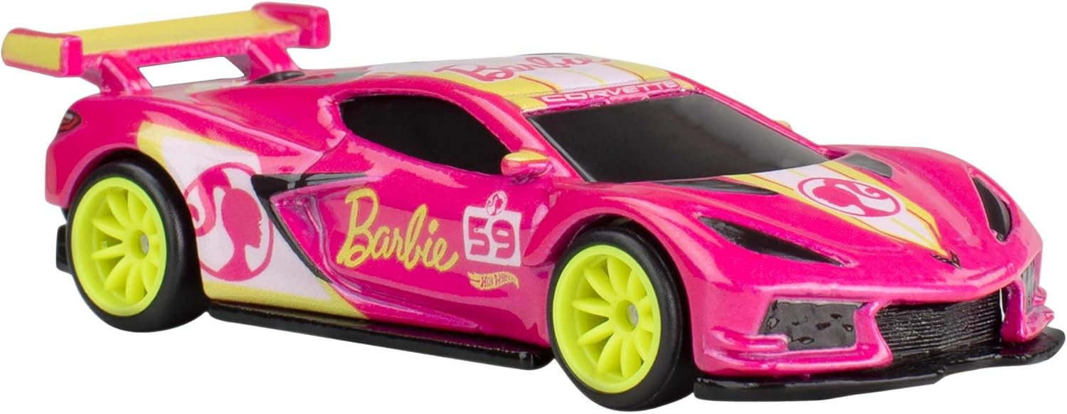 Hot Wheels Premium Pop Culture Barbie Auto Corvette C8.R HVJ51