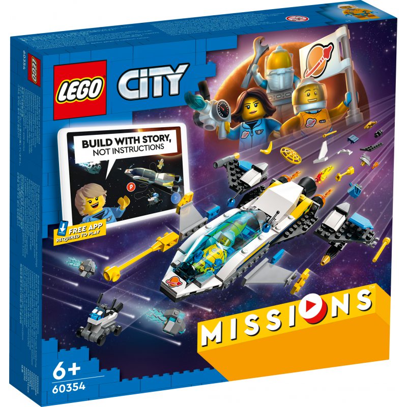 Lego City Wyprawy badawcze statkiem marsjańskim 60354