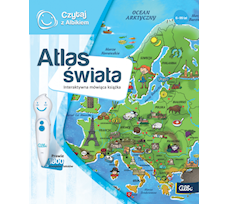 Albi Czytaj z Albikiem interaktywna książka Atlas świata 774608