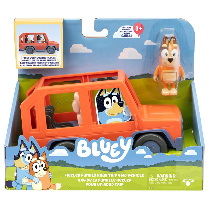 Bluey Samochód 4x4 + figurka mama Chilli 17661