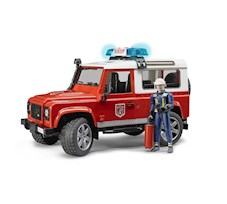 Bruder Land Rover Samochód Straż Pożarna 02596