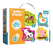Trefl Puzzle Baby Classic Zwierzątka na wsi 36070