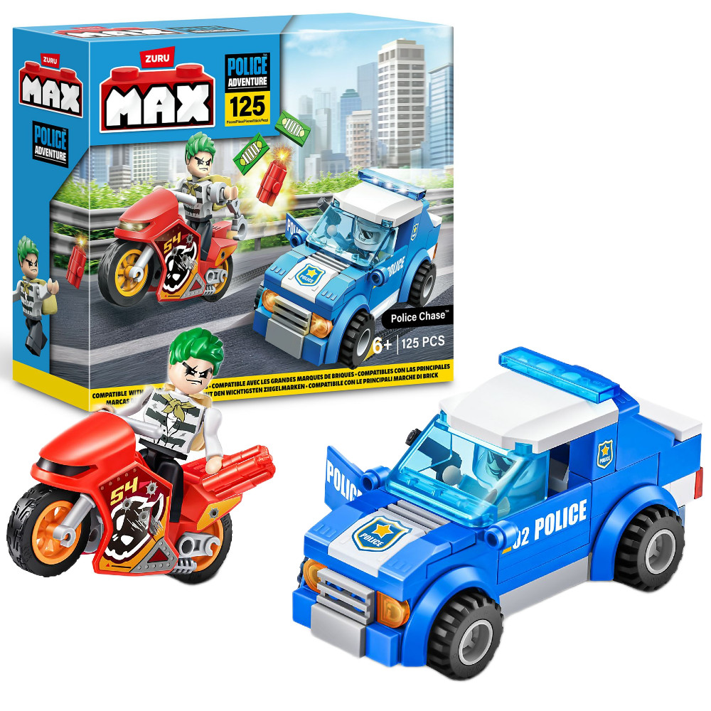 Zuru Max Zestaw Klocków Pościg Policyjny 125 el. 83164