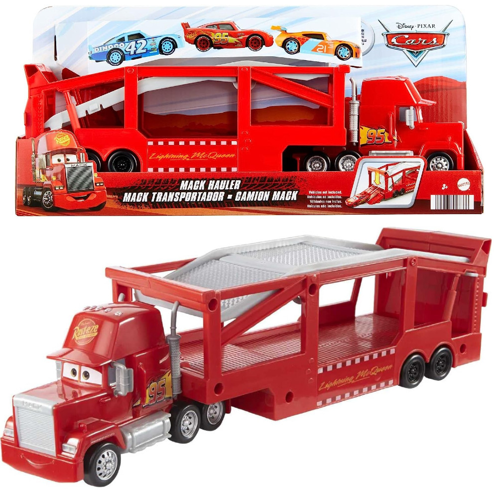 Mattel Auta Cars Transporter Maniek 33 cm HDN03