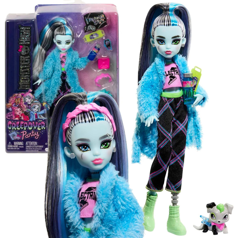 Lalka Monster High Piżama Party Frankie HKY68