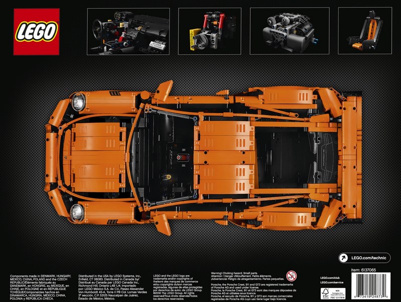 LEGO Technic Porsche 911 42056