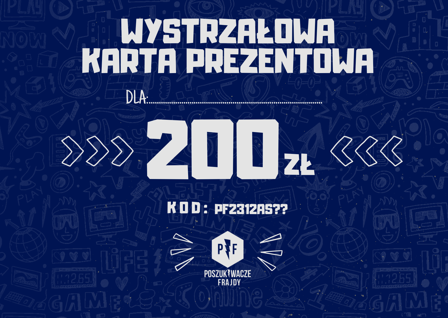 Wystrzałowa Karta Prezentowa 200 zł