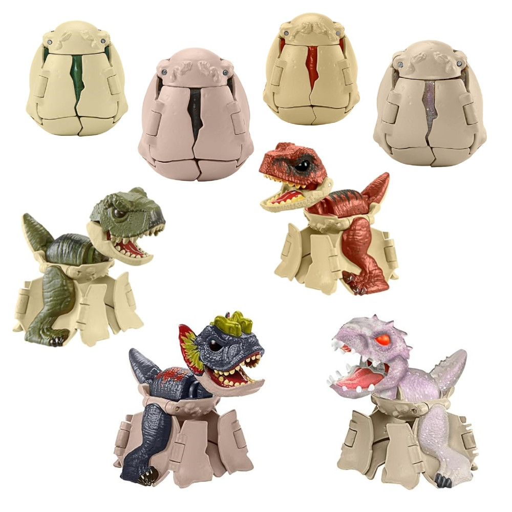 Jurassic World Zestaw 4-pak Dinozaur w Jajku HTP69